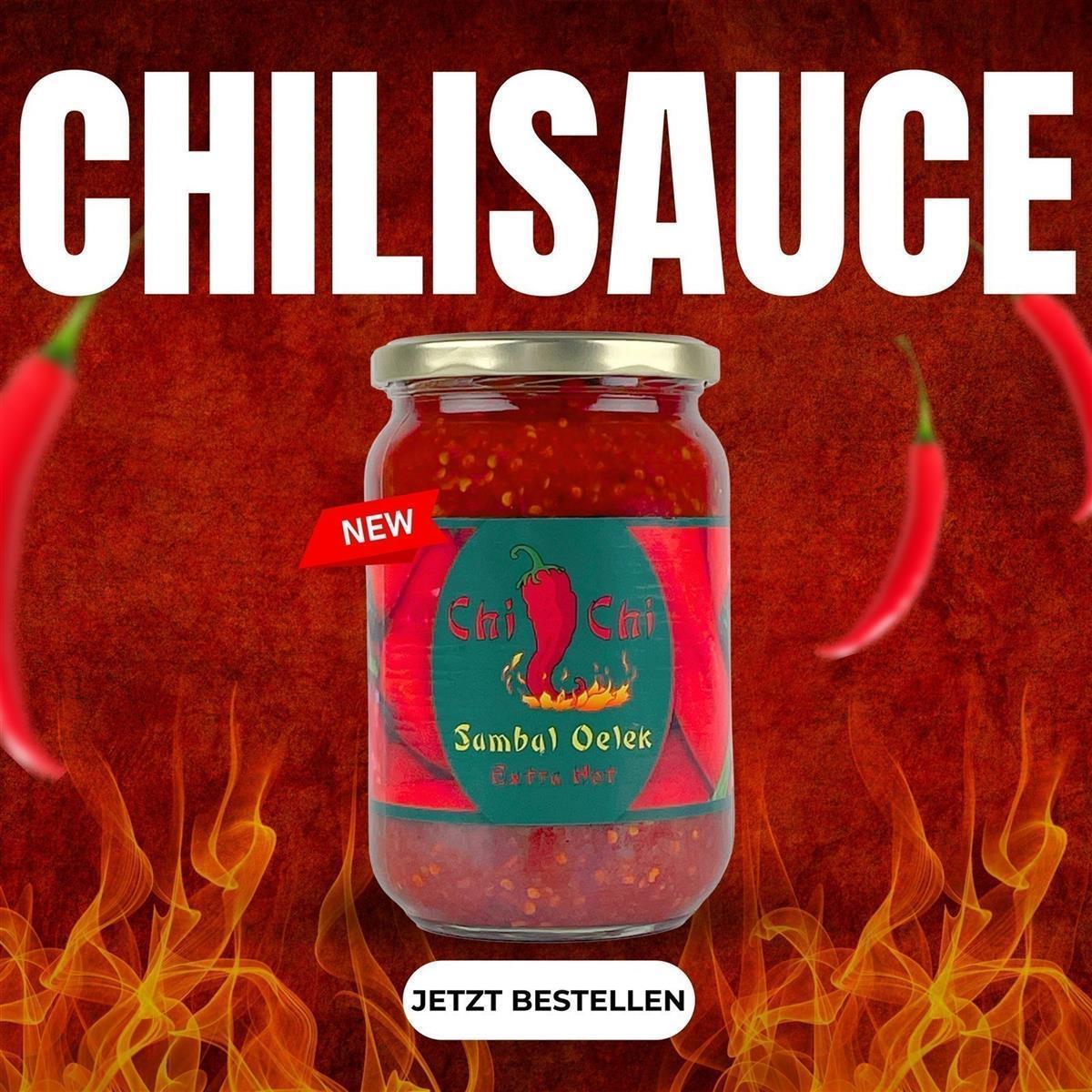 Chi-Chi Sambal Oelek 720ml scharfe Hot-Chili-Paste-Sauce