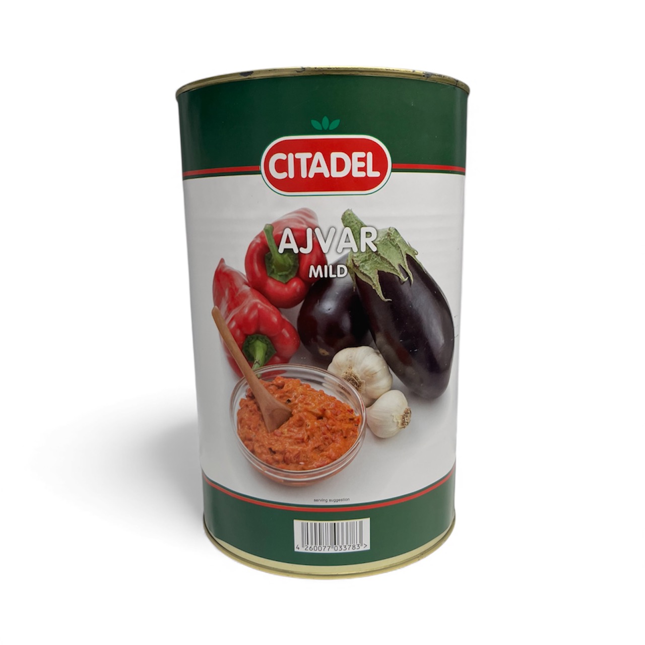 CITADEL Ajvar mild 4.1kg Konserve, Paprikazubereitung, Paprikapaste